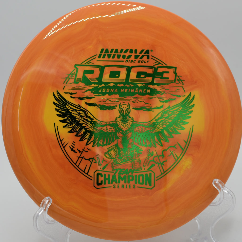 "Shop the Star Roc3 by Innova, a versatile midrange with reliable fade, shipping to Denver, CO."
