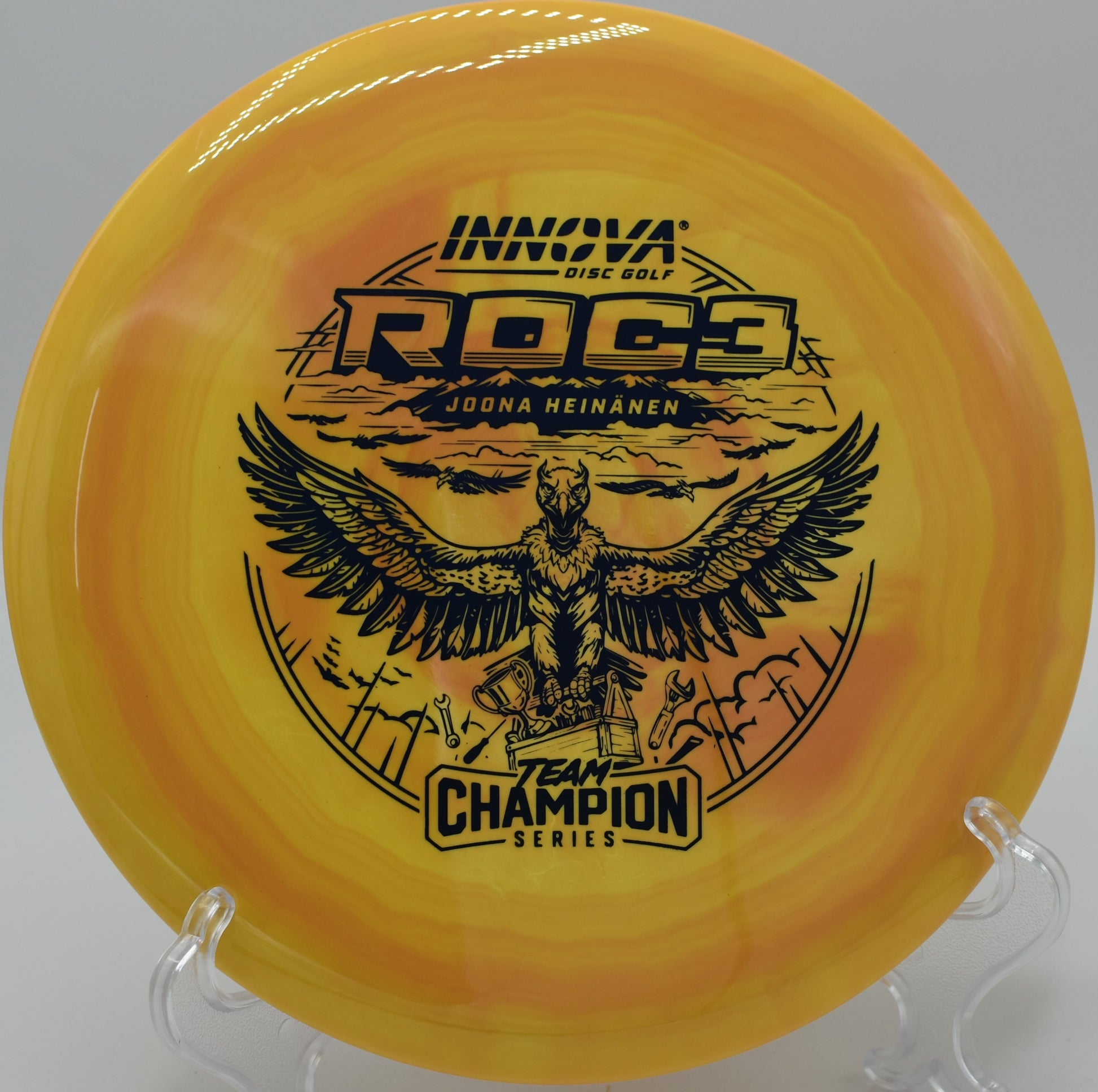 "Shop the Star Roc3 at Flexline Discs, a top choice for predictable flights, shipping to Tampa, FL."
