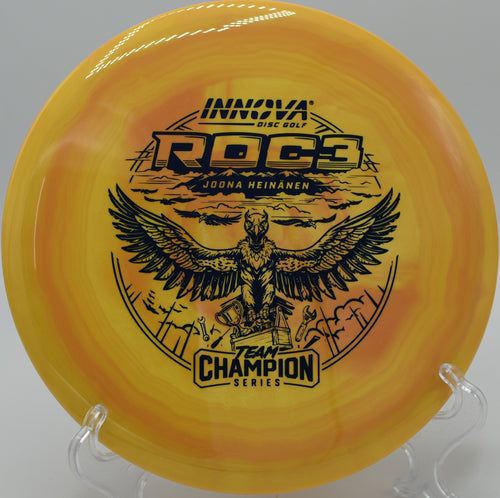 "Shop the Star Roc3 at Flexline Discs, a top choice for predictable flights, shipping to Tampa, FL."
