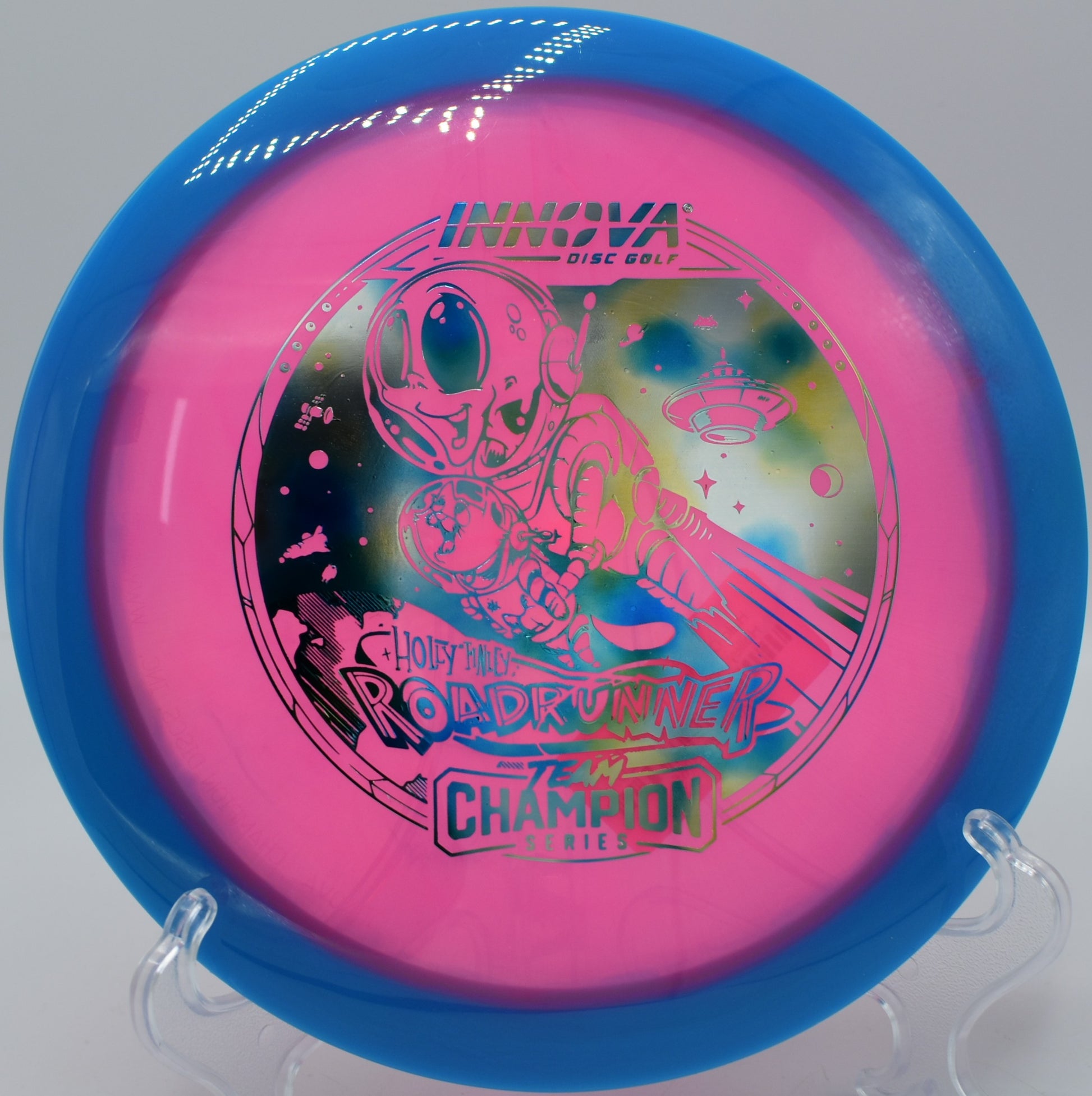 "Innova Halo Champion Roadrunner, a beginner-friendly disc with great glide, available in Seattle, WA."
