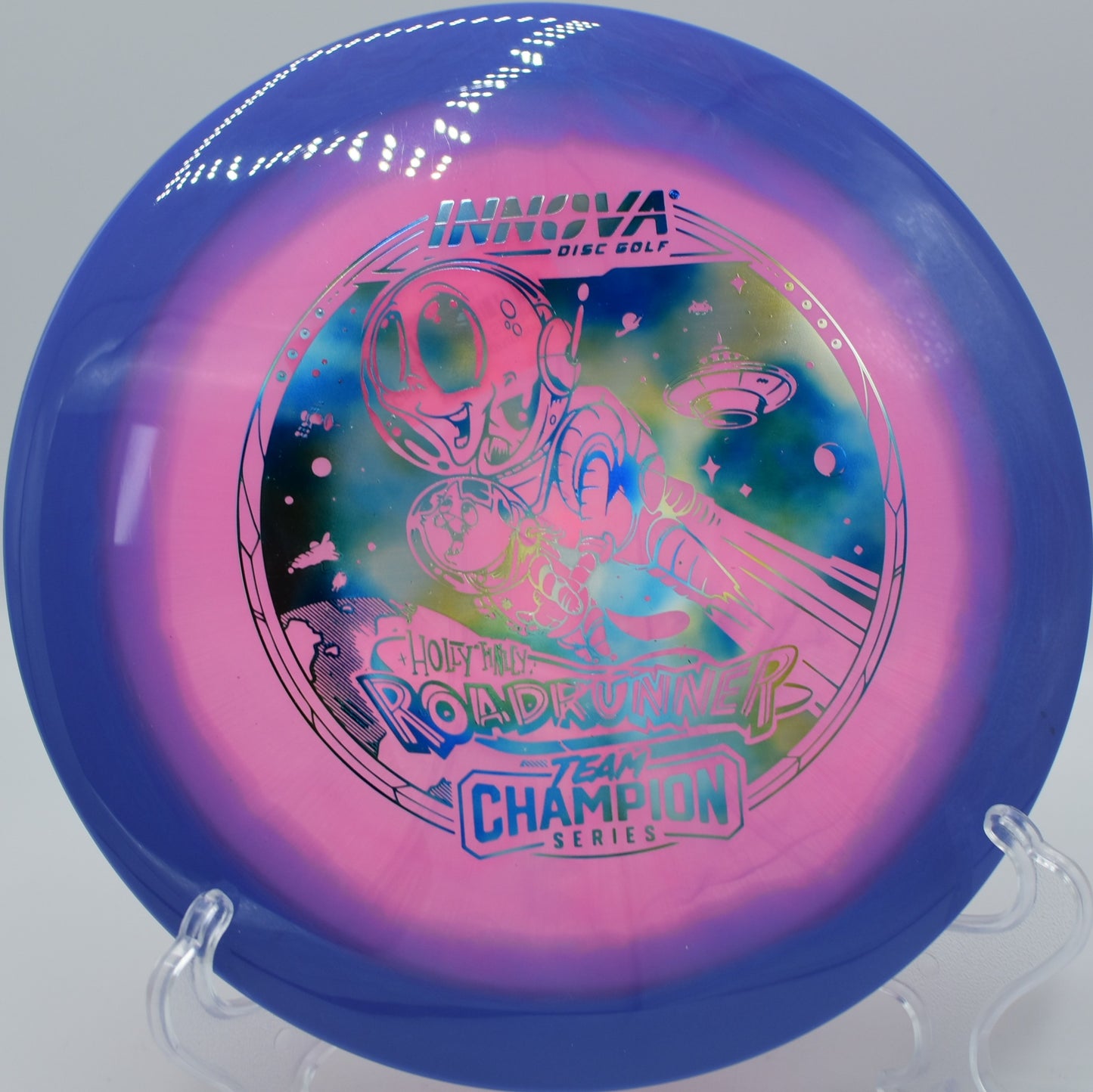 "Buy the Innova Halo Champion Roadrunner, a must-have disc for finesse shots, shipping to Salt Lake City, UT."
