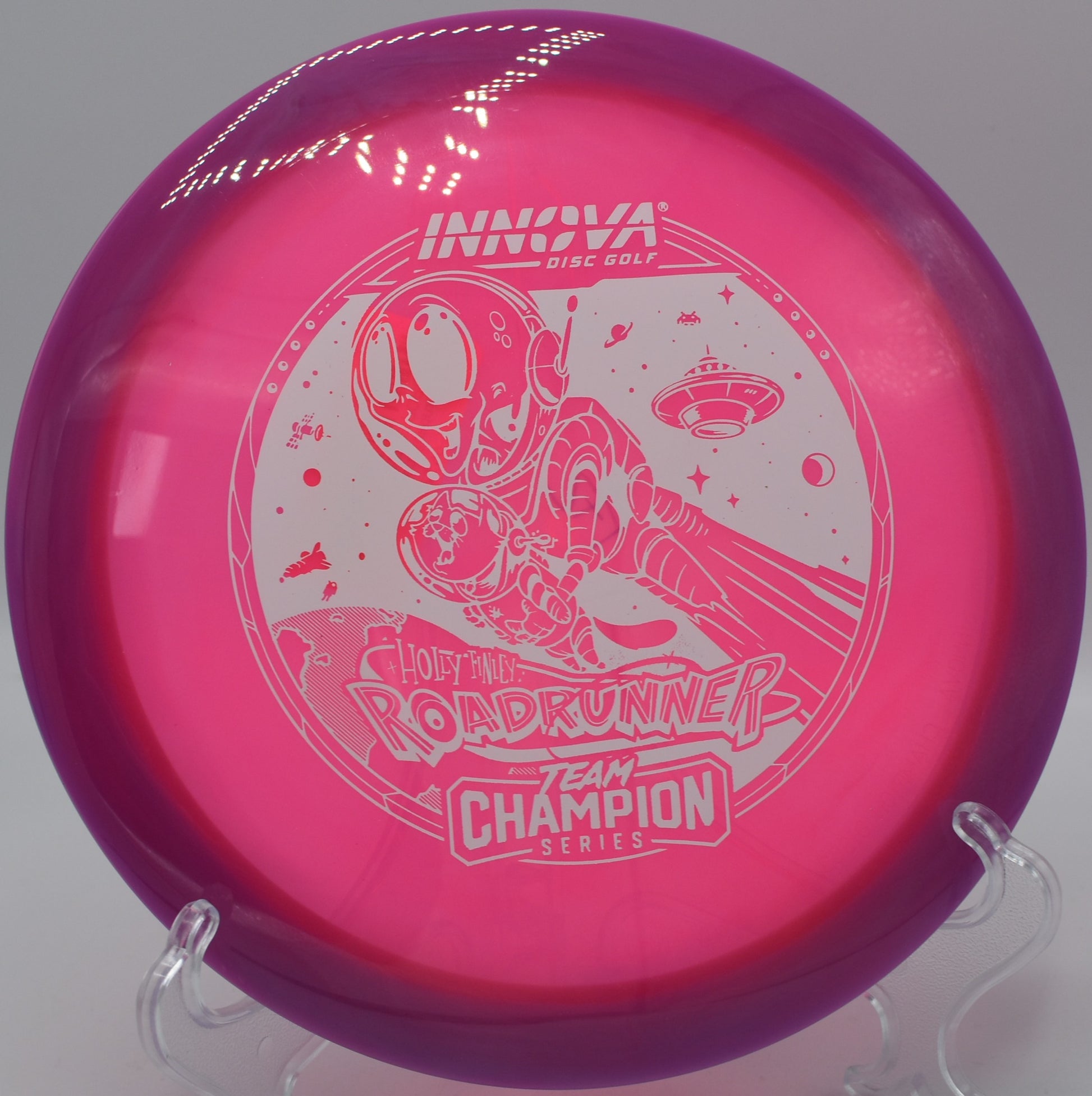 "Get the Innova Halo Champion Roadrunner, a high-speed understable driver, shipping to Indianapolis, IN."
