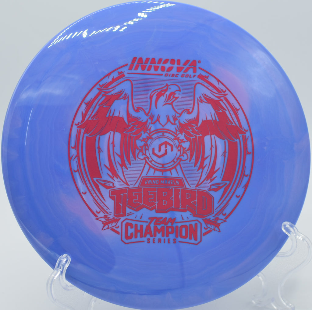 "Get the Innova Star TeeBird at Flexline Discs, a high-glide driver for technical fairways in Des Moines, IA."
