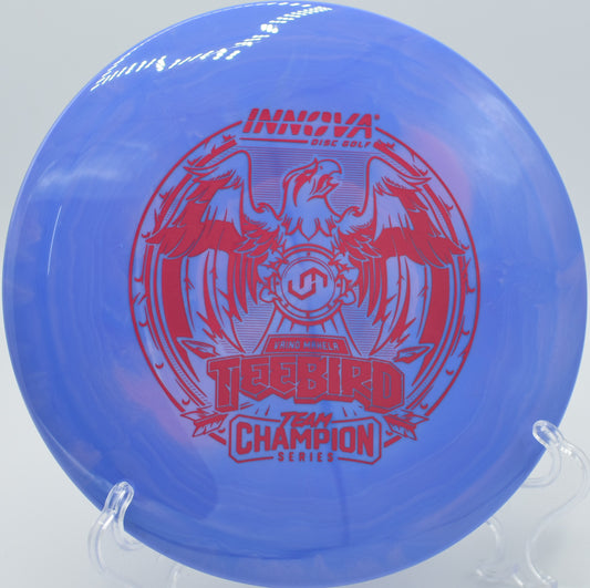 "Get the Innova Star TeeBird at Flexline Discs, a high-glide driver for technical fairways in Des Moines, IA."
