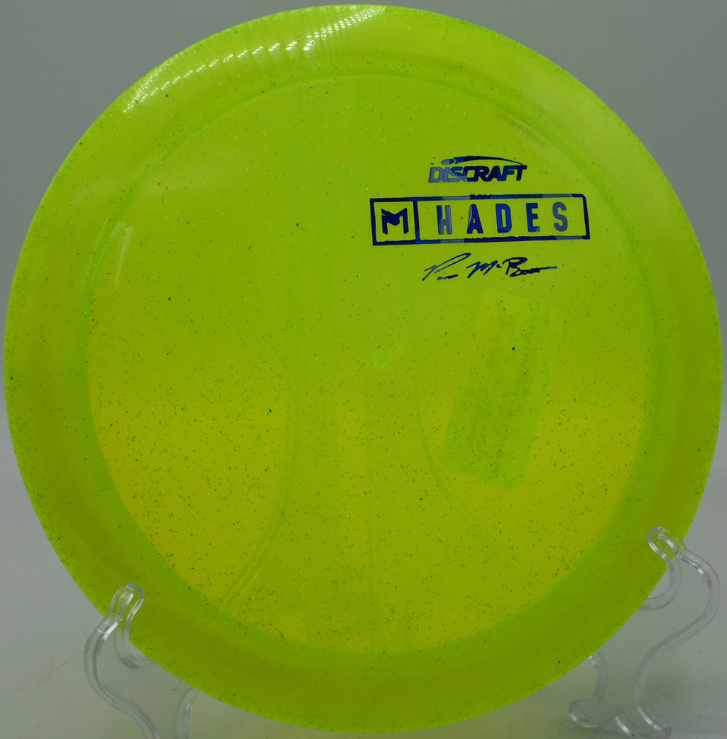 Z Sparkle Hades glowing under the sun on an open field bomb at Flip City in Shelby, Michigan.

