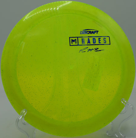 Z Sparkle Hades glowing under the sun on an open field bomb at Flip City in Shelby, Michigan.

