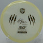 "Discmania Glow Claw MD3, a limited-edition midrange built for controlled flights, shipping to Louisville, KY."
