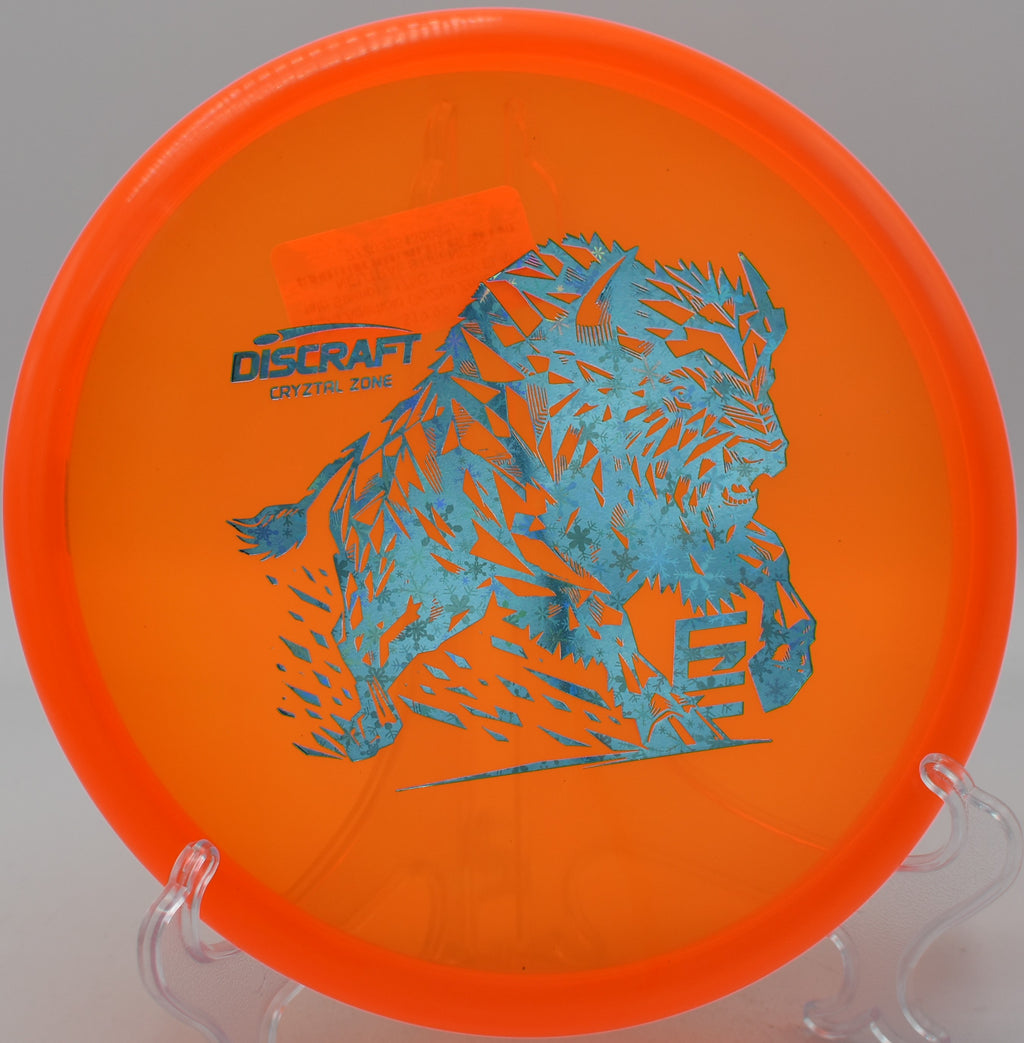 Translucent CryZtal Zone spinning cleanly off the tee at The Fort in Ogden, Utah.

