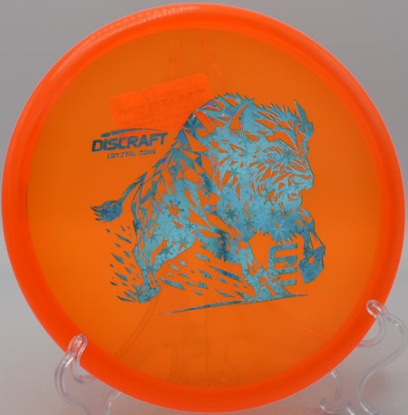 Translucent CryZtal Zone spinning cleanly off the tee at The Fort in Ogden, Utah.

