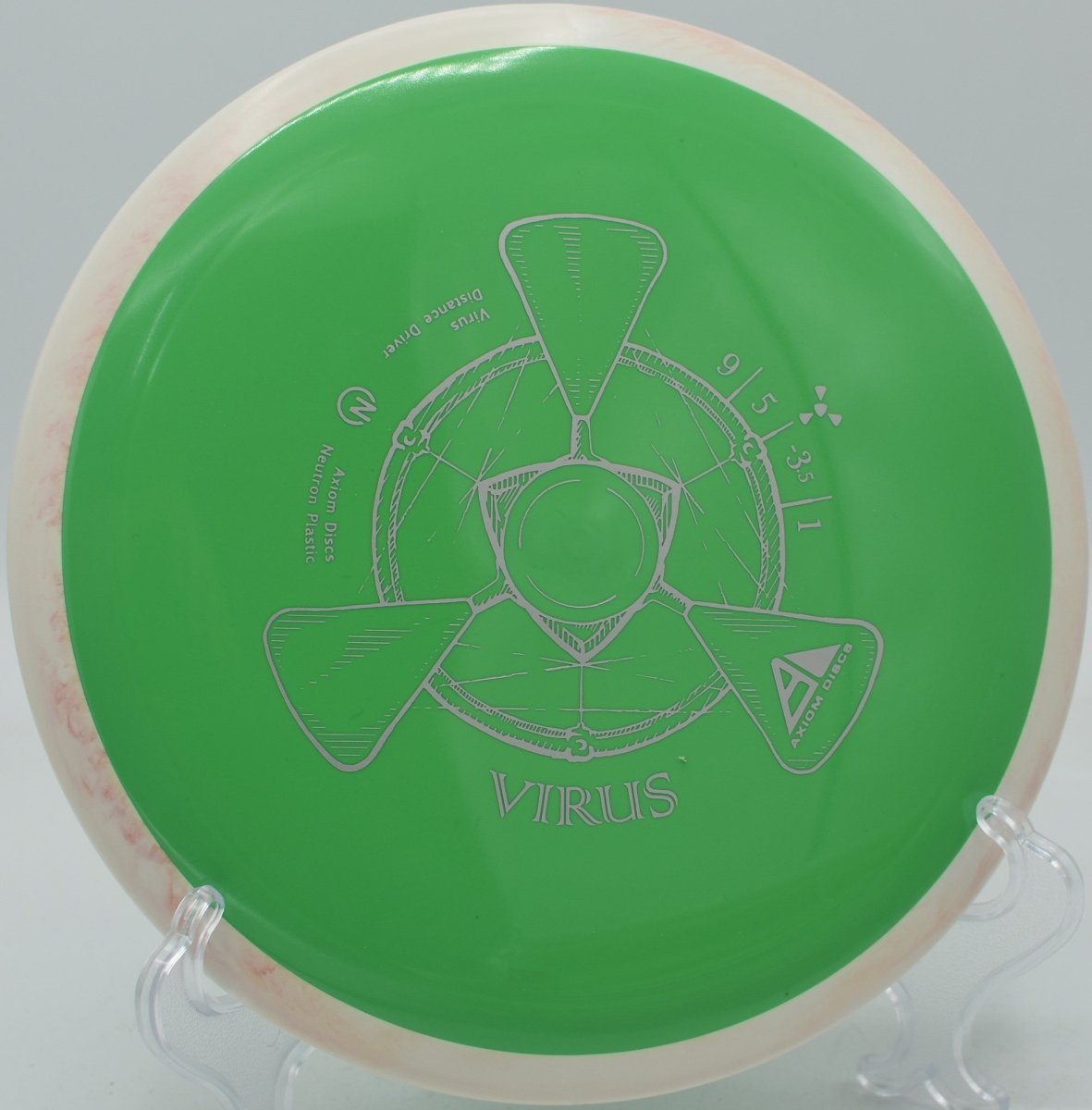 MVP Virus understable driver shaping S-curve at Blue Ribbon Pines Disc Golf Course in East Bethel, Minnesota