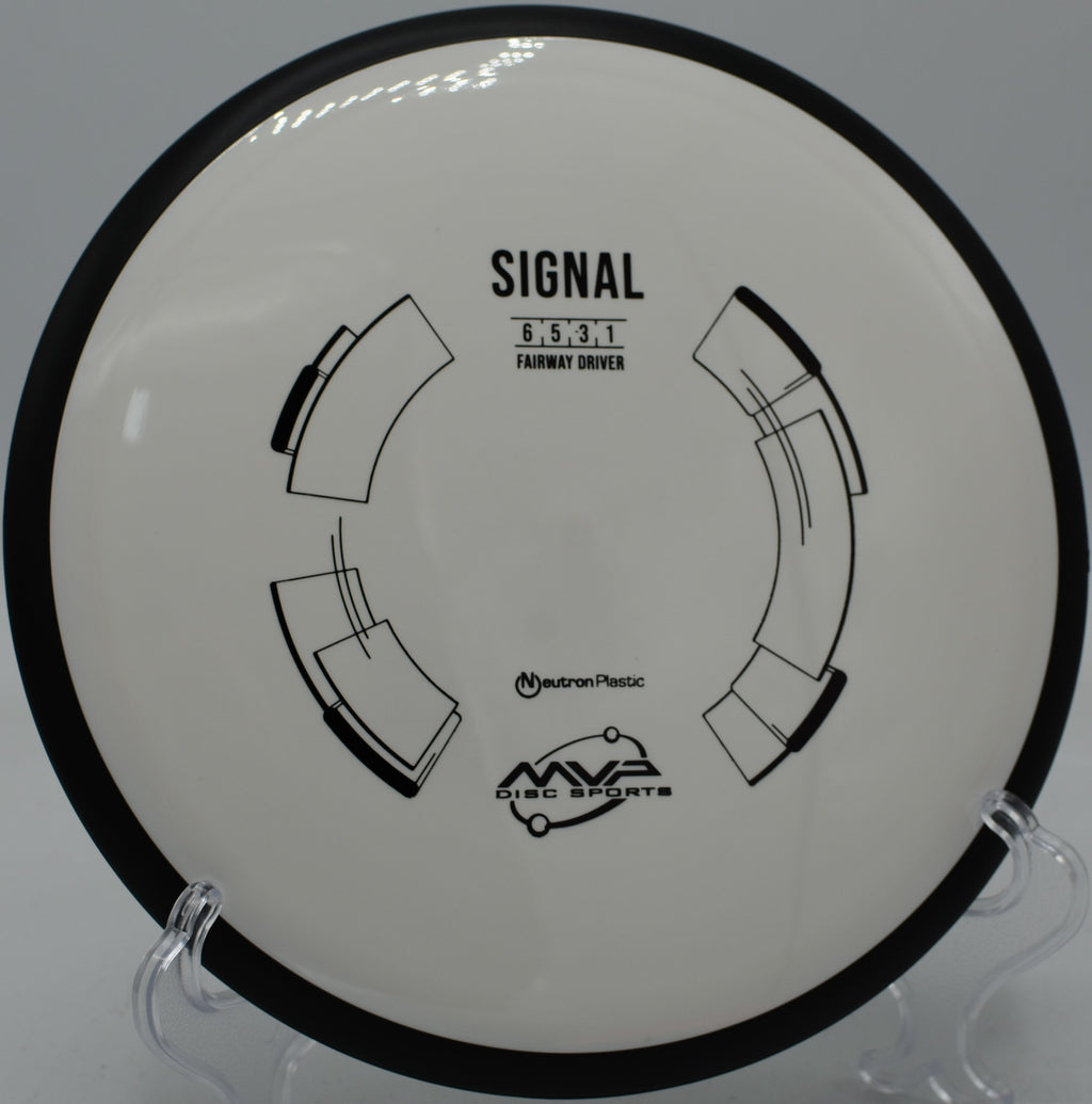 Close-up of the Neutron Signal’s rim and stamp glowing in the sun at Lincoln Ridge Park in Independence, Kentucky

