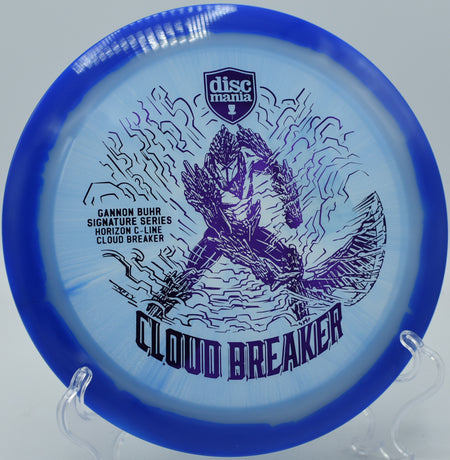 Gannon Buhr Horizon Cloud Breaker showing clean two-tone plastic on release at Sunset Hills in Pekin, Illinois.

