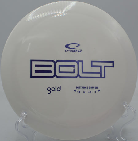 Latitude 64 Gold Bolt finishing with a strong fade at Brown Deer Park Disc Golf Course in Wisconsin

