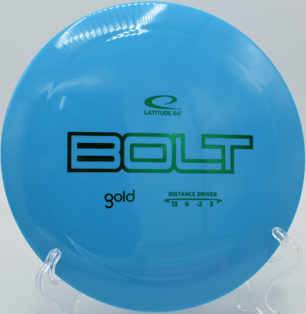 Gold Line Bolt in-hand before a drive at Tom Triplett Park in Pooler, Georgia

