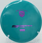 Discmania S-Line MD3 gliding with late fade over an open fairway at Water Works Park in Kansas City, Missouri

