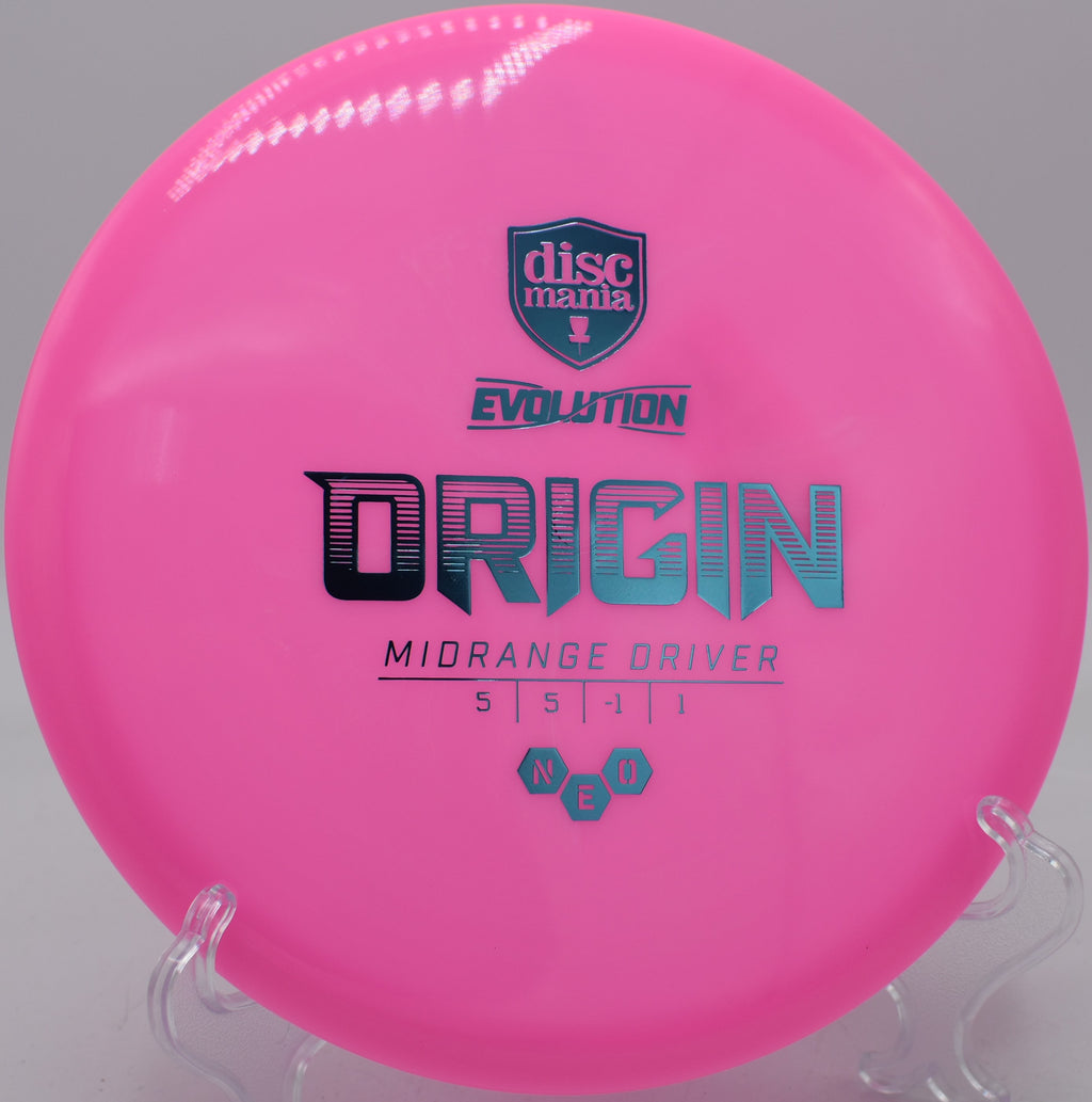 Understable Neo Origin floating toward the pin at Glenwood Disc Golf Course in Flint, Michigan

