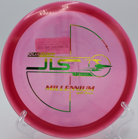 Quantum JLS floating effortlessly toward the pin on Hole 10 at Farragut State Park Disc Golf Course, Athol, Idaho.
