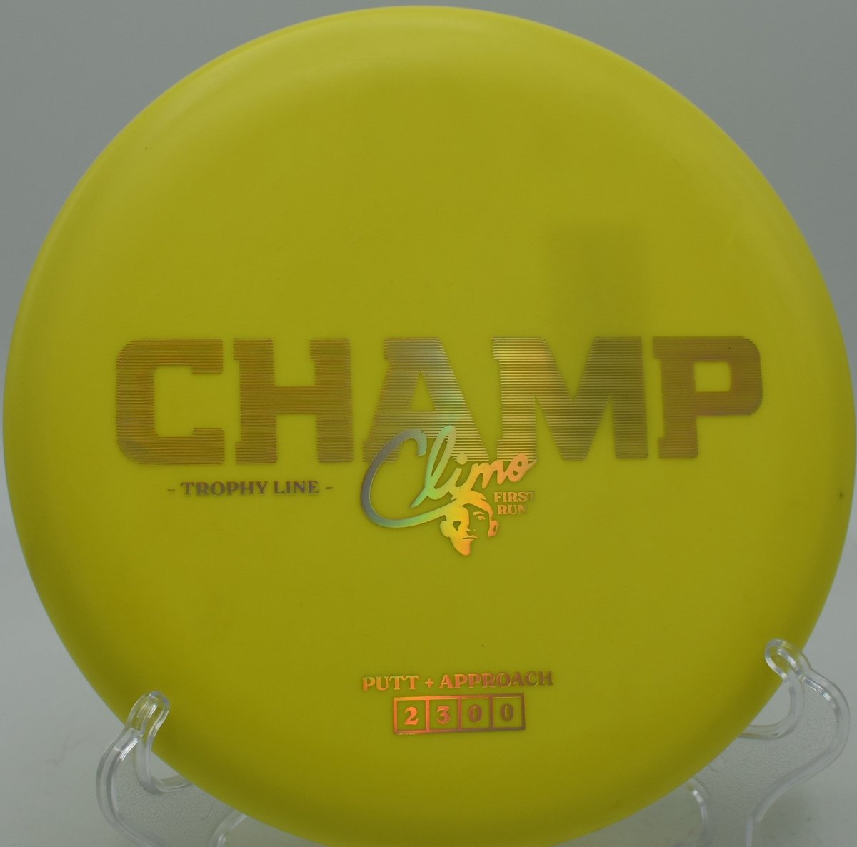 Climo Discs Champ (Trophy Line) First Run - Flexline Discs - 47598861598589