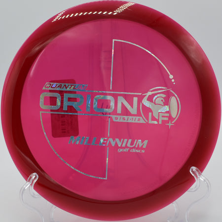 Orion LF slicing through a crosswind with control on Hole 8 at Granite Ridge Disc Golf Course, Mont Du Lac Resort, Wisconsin.
