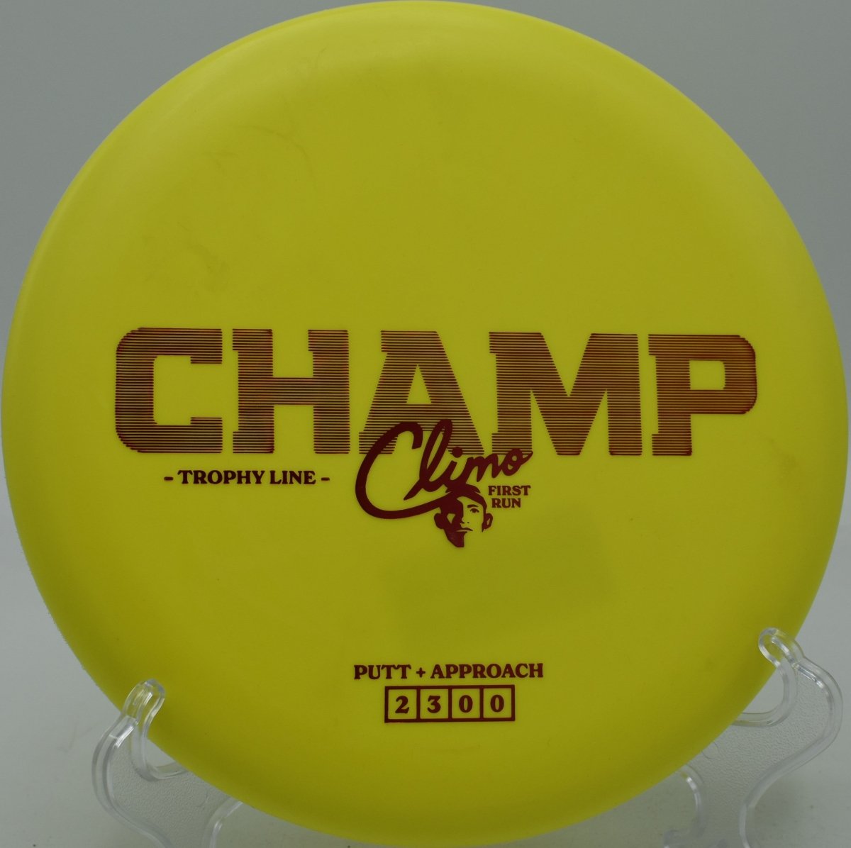 Climo Discs Champ (Trophy Line) First Run - Flexline Discs - 47598861674845