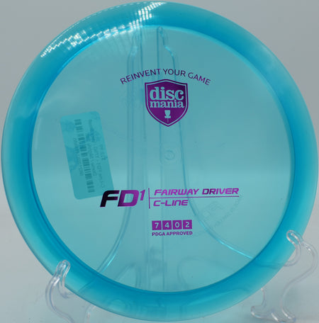 Stable FD2 carving a hyzer route through wooded fairways at Tom Brown Park in Tallahassee, Florida

