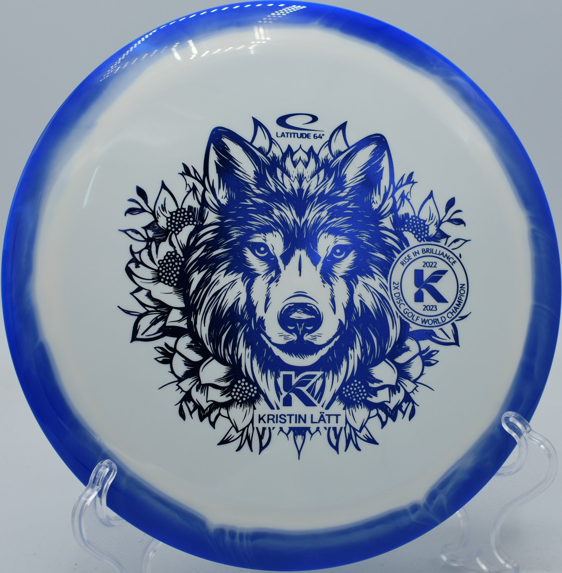 Latitude 64 Grace in Grand Orbit plastic carving an S-curve at Harmon Hills in Fall Branch, Tennessee

