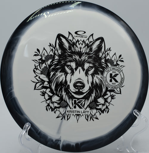 Latitude 64 Grand Orbit Grace thrown on a tailwind bomber line at Water Works Park in Kansas City, Missouri

