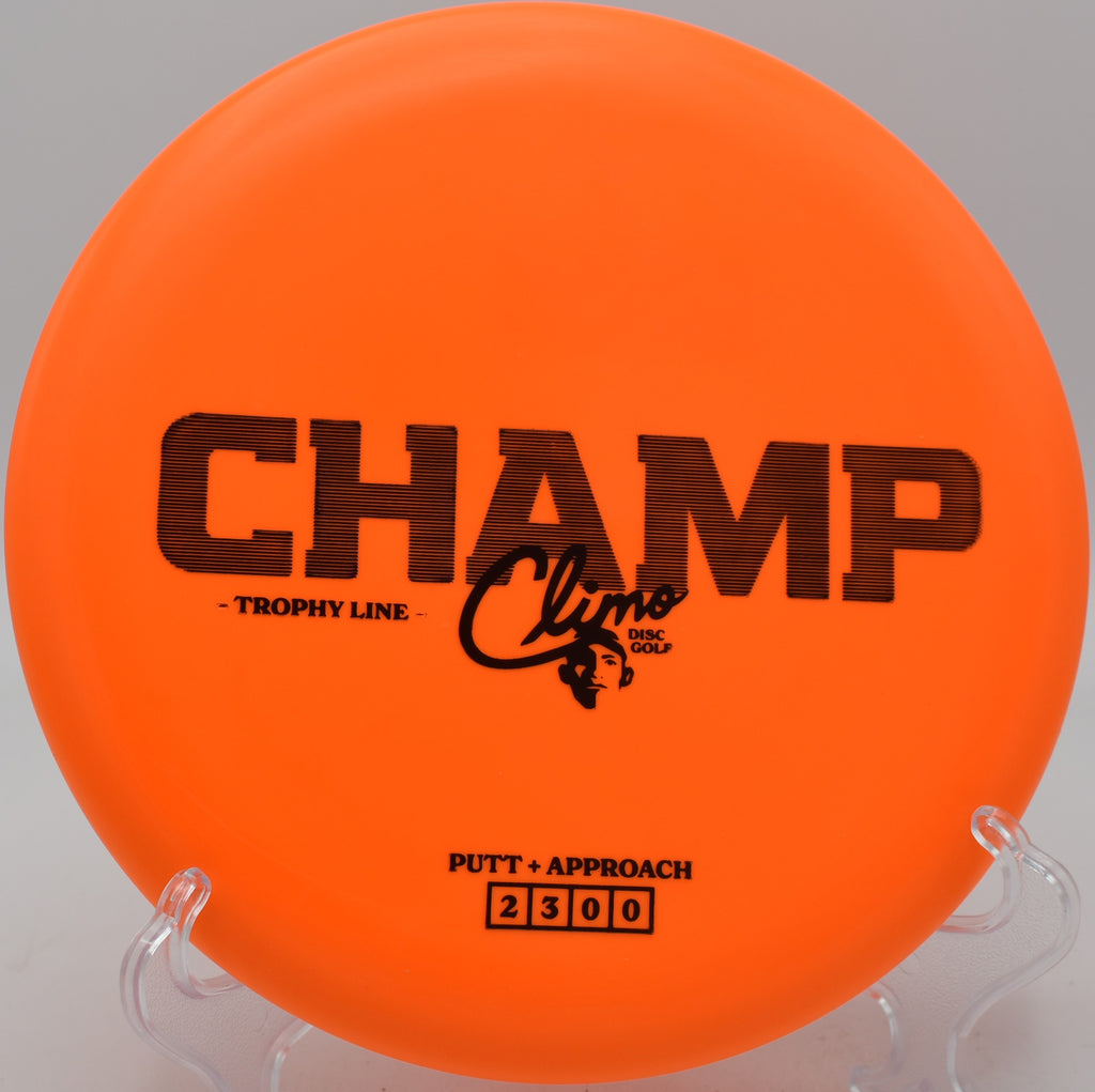 Climo Discs Champ floating on a slow, controlled turn at Flip City in Shelby, Michigan.

