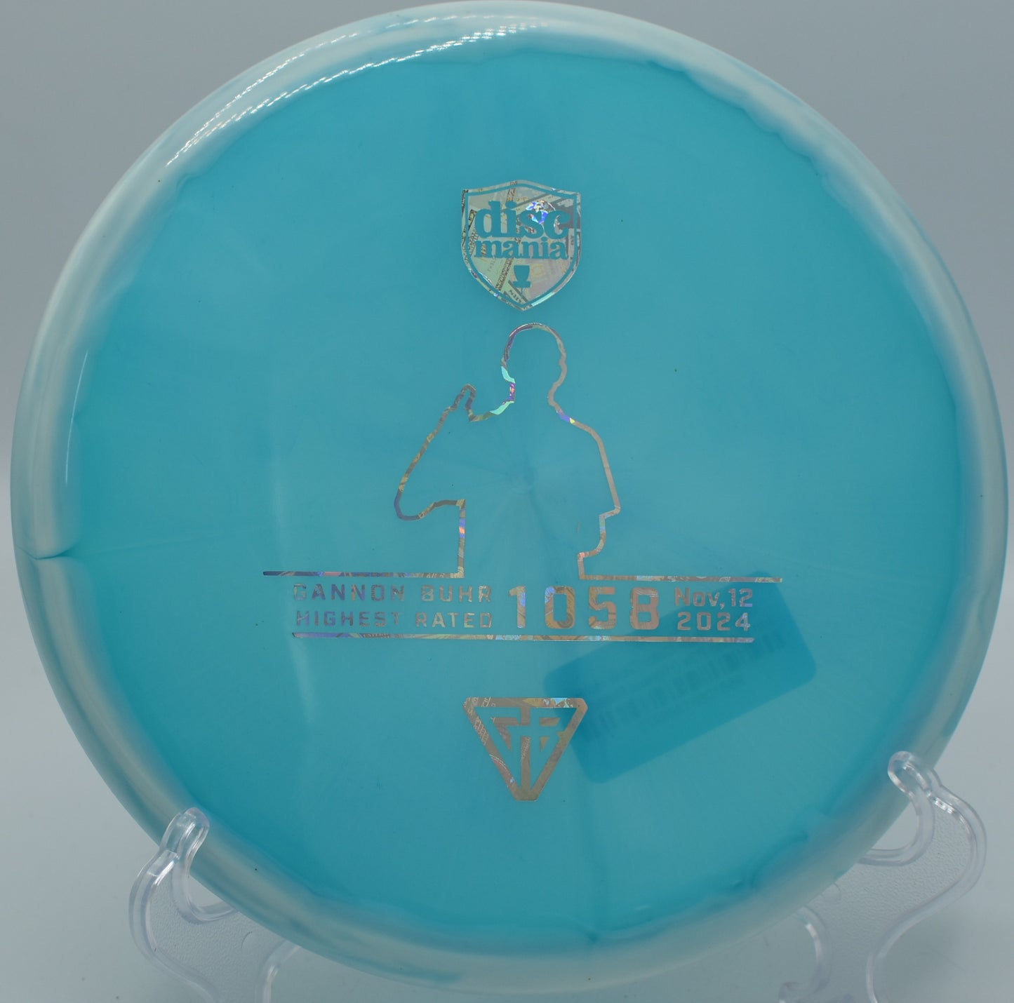 Discmania Gannon Buhr P3x – a go-to putter for forehand and backhand control, now in Miami, Florida.
