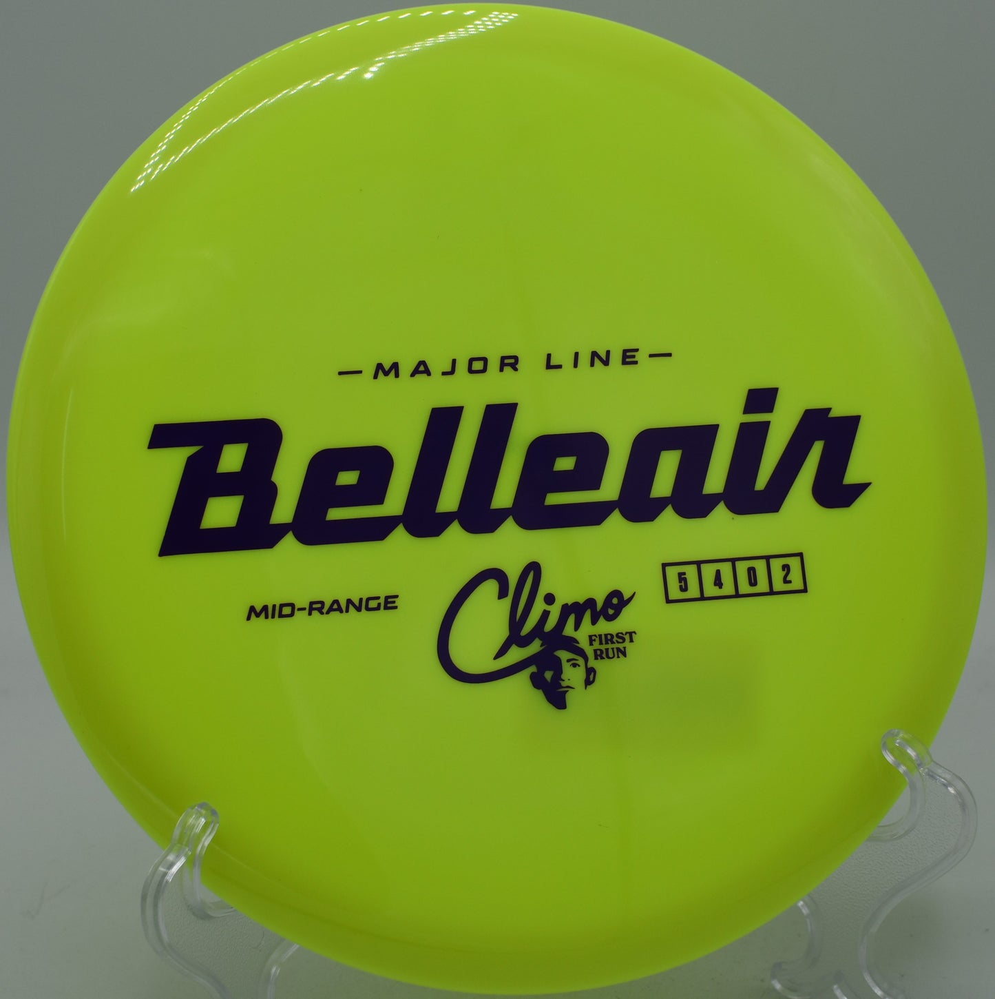 Climo Disc Belleair ripping clean on a long straight drive at Camp Sekani in Spokane, Washington.

