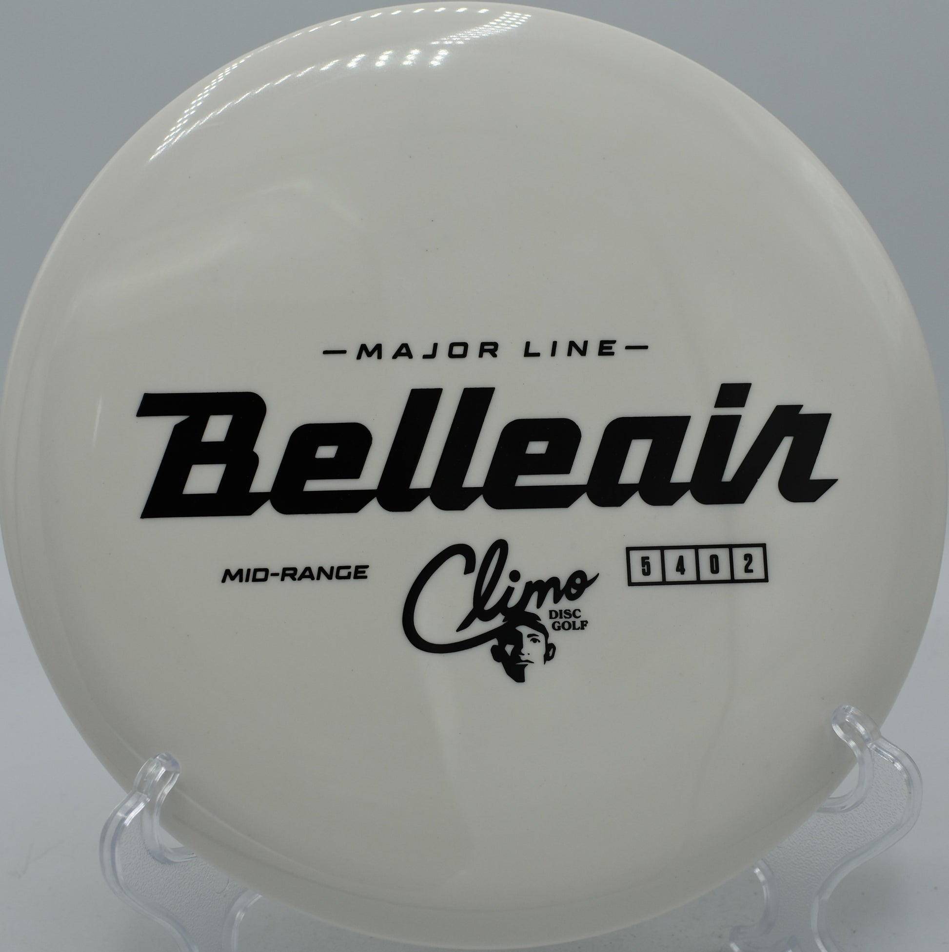 Climo Disc Belleair ripping clean on a long straight drive at Lake Eureka DGC in Eureka, Illinois.

