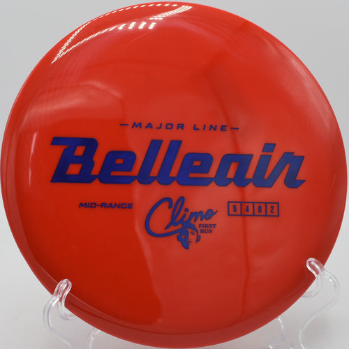 Climo Disc Belleair skipping hard near the pin at Bear Creek Park in Grapevine, Texas.

