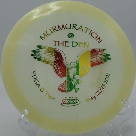 Glow Firebird cutting through the darkness in Amarillo, Texas—trusted by power throwers for maximum control.
