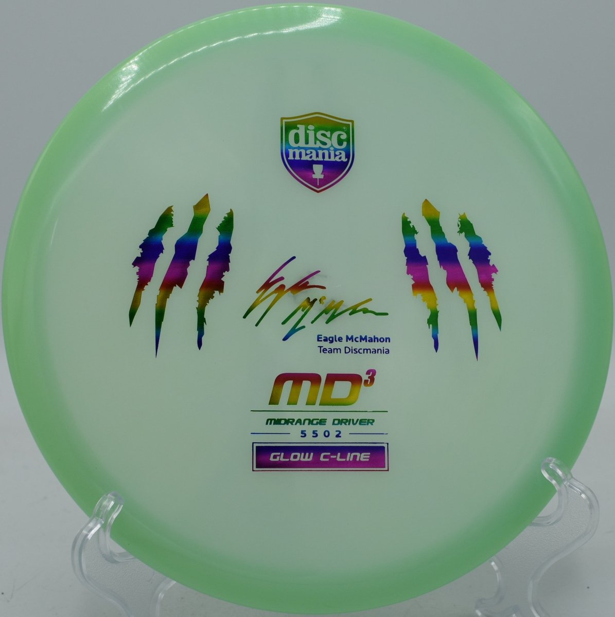 Color glow Claw MD3 (5/5/0/2) (Eagle McMahon) - Flexline Discs - 75474481261341