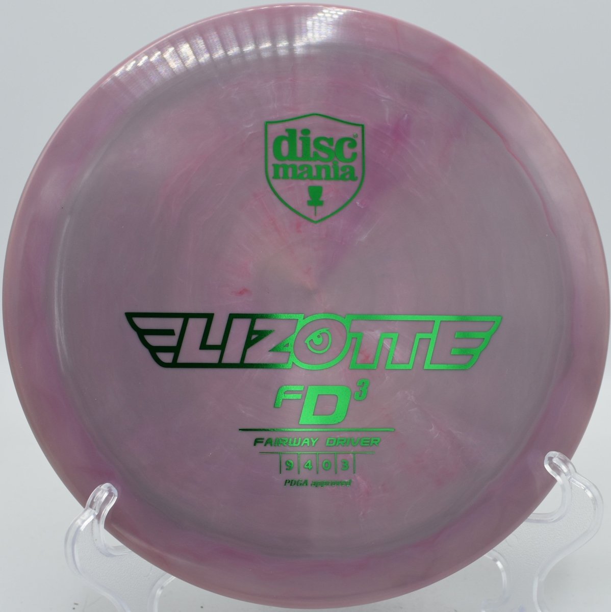 Second Run Simon Lizotte Swirly FD3 (Barstamp) - Flexline Discs - 59587681400445