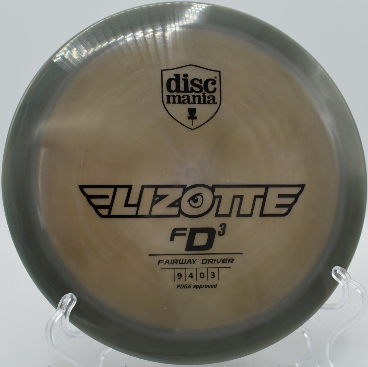 Second Run Simon Lizotte Swirly FD3 (Barstamp) - Flexline Discs - 59587681517949
