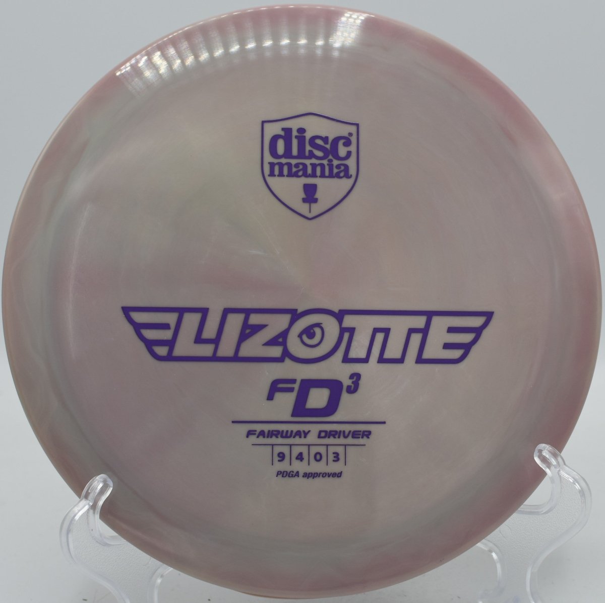 Second Run Simon Lizotte Swirly FD3 (Barstamp) - Flexline Discs - 59587681708861
