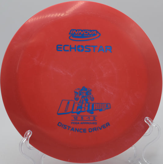 Innova EchoStar Destroyer carving a perfect flex shot on Hole 14 at Iron Hill Disc Golf Course, Newark, Delaware.






