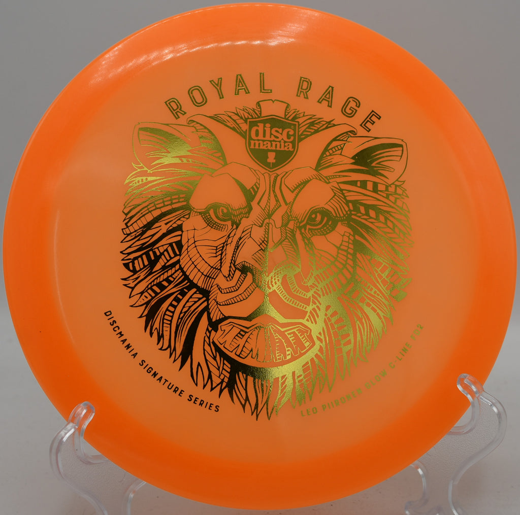 Discmania Royal Rage FD2 gliding perfectly into the circle at Rocklin DGC in Rocklin, California.

