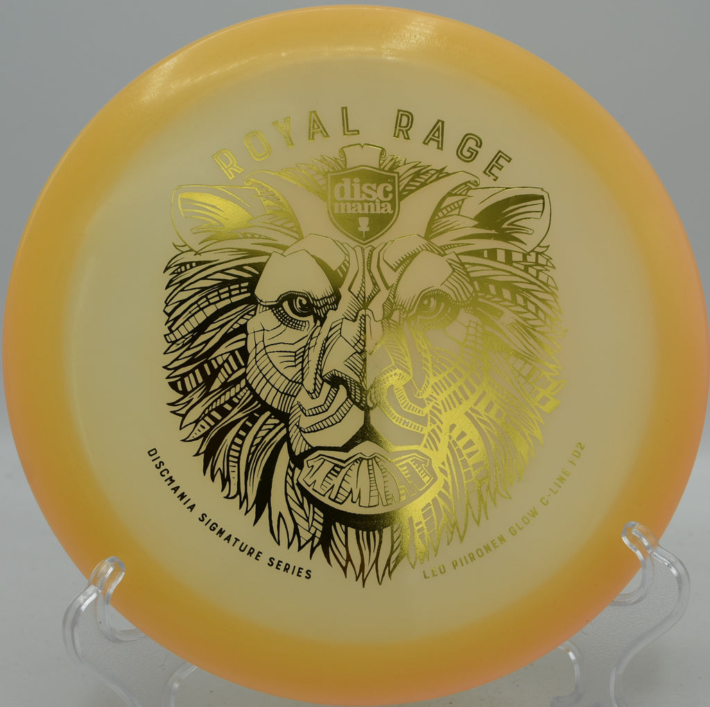Discmania Royal Rage FD2 shaping a late-fade flex shot at Eagles Crossing in Hawk Point, Missouri.

