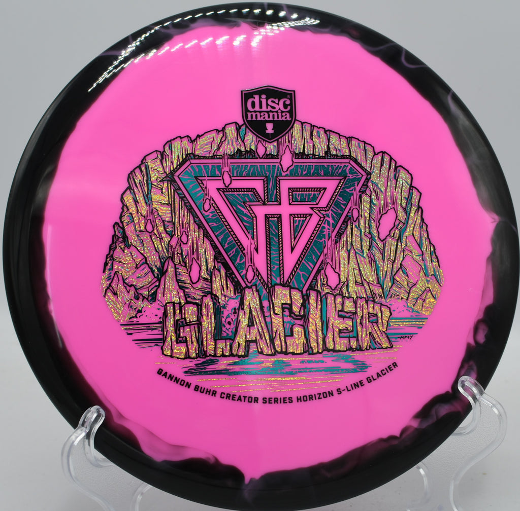 Gannon Buhr Horizon Glacier tossed backhand at full power on a soft flex.

