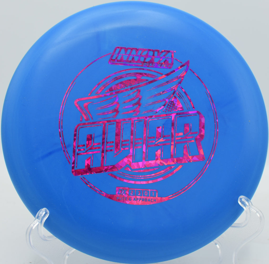 A calm spin putt sends the DX Aviar on a laser-straight flight at Trophy Lakes in Charleston, South Carolina.

