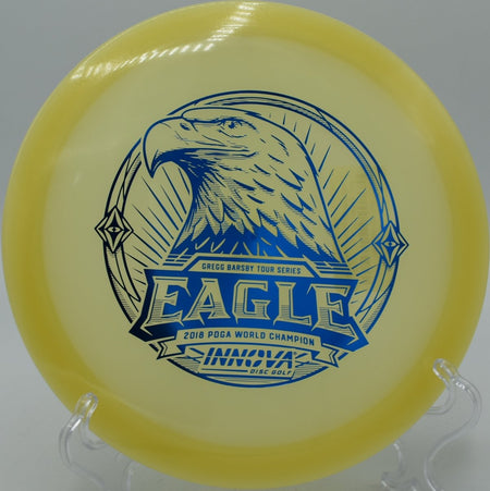 Gregg Barsby Proto Glow Champion Eagle (2025 TS) - Flexline Discs - 64032582600093