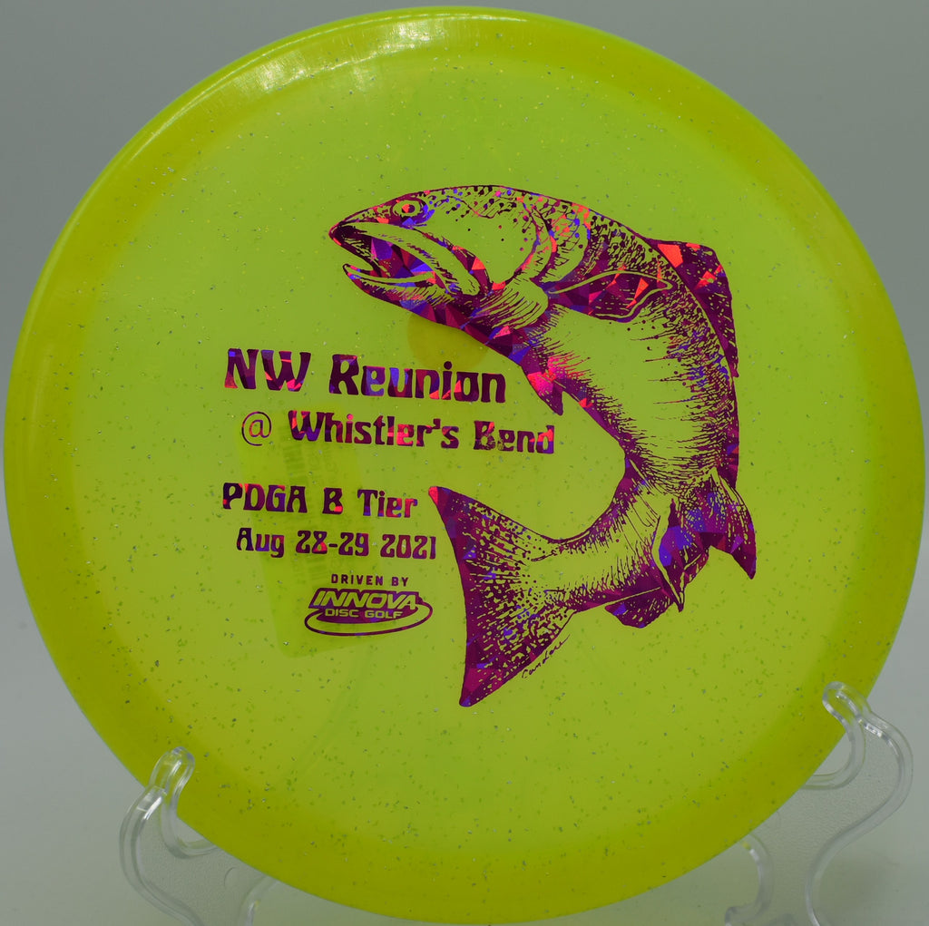 Gator battling a headwind with a reliable fade on Hole 14 at Paw Paw Tunnel Disc Golf Course, Oldtown, Maryland.
