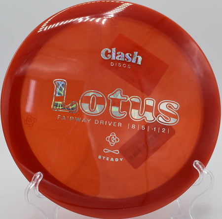 Steady Lotus floating cleanly through a gap on Hole 11 at White Spruce Park Disc Golf Course, Brampton, Ontario.
