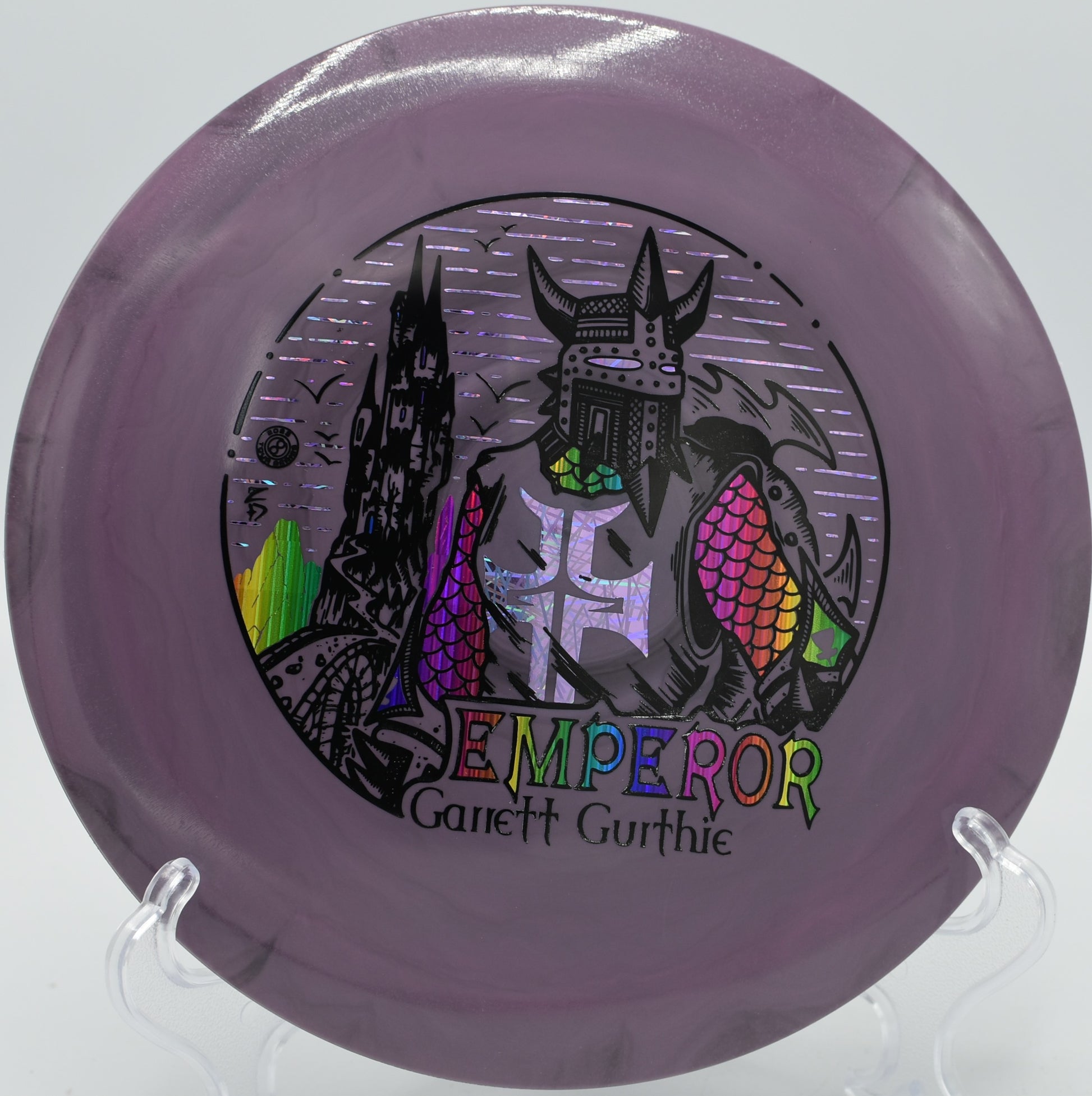 S-Blend Emperor handling a tailwind with ease on Hole 10 at Rolling Pines Disc Golf Course, Wilkesboro, North Carolina.
