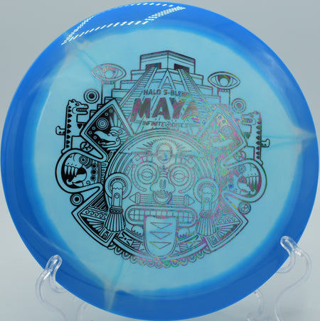 Halo S-Blend Maya fading gently to the green on Hole 16 at Devil’s Den Disc Golf Course, Arkadelphia, Arkansas.
