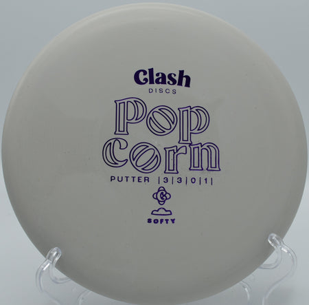 Clash Discs Popcorn settling softly under the chains on Hole 9 at Spindler Park Disc Golf Course, Eastpointe, Michigan.
