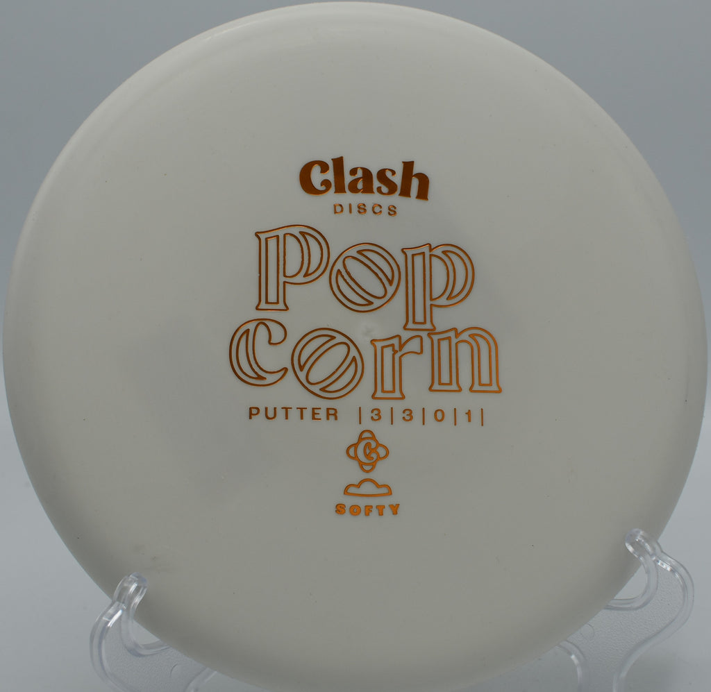 Popcorn gliding through a wooded fairway on Hole 5 at Raptor’s Roost Disc Golf Course, Axton, Virginia.
