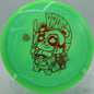 Swirly S-Blend Centurion flying dead-straight on Hole 5 at Panther Creek Disc Golf Course, Springfield, Illinois.
